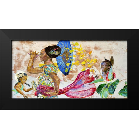 A Dream of Venus in Spring Black Modern Wood Framed Art Print by Anderson, Noland