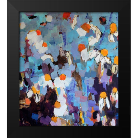 Always On My Mind Black Modern Wood Framed Art Print by Anders, Per