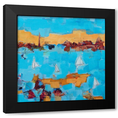 Homeward Bound Black Modern Wood Framed Art Print by Anders, Per
