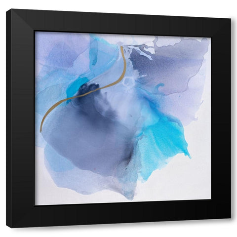 An Open Book Black Modern Wood Framed Art Print by Alattar, Lina