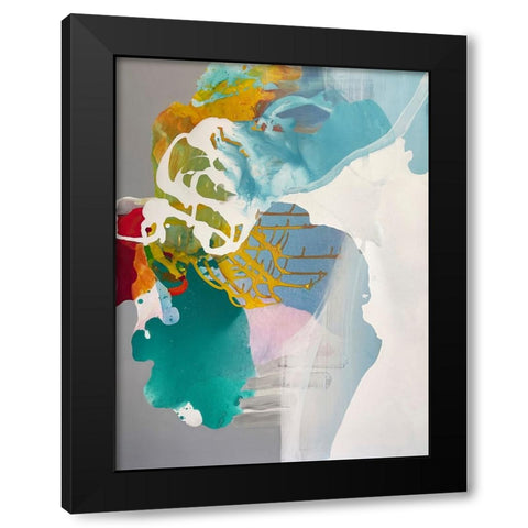 Lucid Dreams Black Modern Wood Framed Art Print with Double Matting by Alattar, Lina