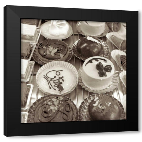 Marketplace - 8 Black Modern Wood Framed Art Print with Double Matting by Blaustein, Alan