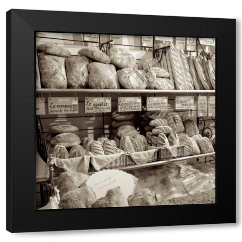 Marketplace - 4 Black Modern Wood Framed Art Print with Double Matting by Blaustein, Alan