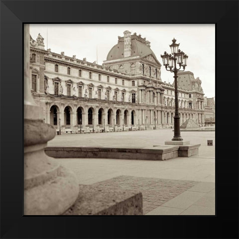 Paris - 9 Black Modern Wood Framed Art Print by Blaustein, Alan