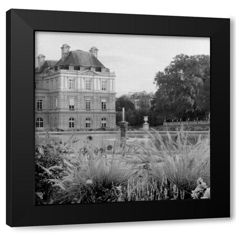 Paris - 21 Black Modern Wood Framed Art Print with Double Matting by Blaustein, Alan