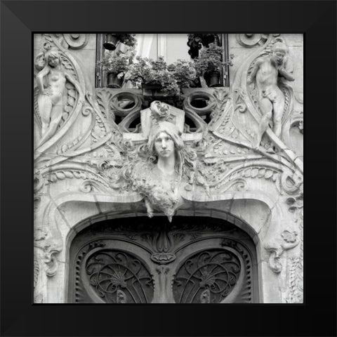 Paris Art Deco - 1 Black Modern Wood Framed Art Print by Blaustein, Alan