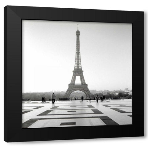 Tour Eiffel - 4 Black Modern Wood Framed Art Print by Blaustein, Alan