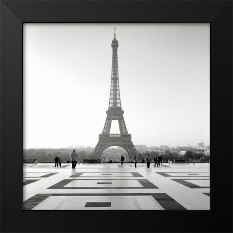 Tour Eiffel - 4 Black Modern Wood Framed Art Print by Blaustein, Alan