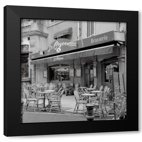 Le Cezzane Black Modern Wood Framed Art Print by Blaustein, Alan