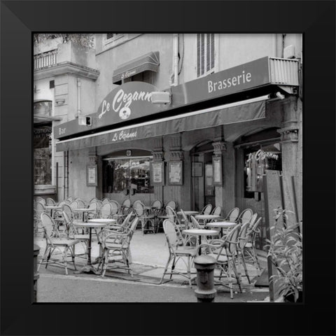 Le Cezzane Black Modern Wood Framed Art Print by Blaustein, Alan