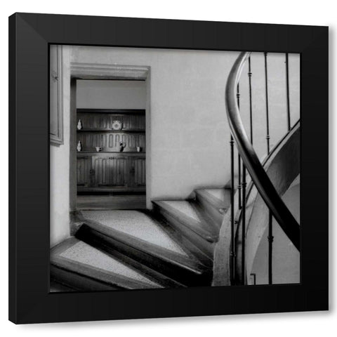 Chateau - 4 Black Modern Wood Framed Art Print by Blaustein, Alan