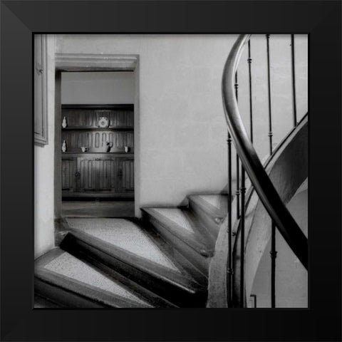 Chateau - 4 Black Modern Wood Framed Art Print by Blaustein, Alan