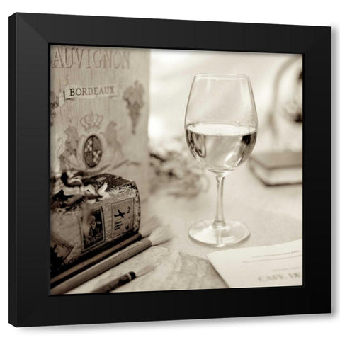 Paris - 16 Black Modern Wood Framed Art Print by Blaustein, Alan