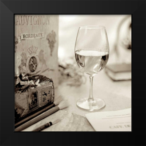 Paris - 16 Black Modern Wood Framed Art Print by Blaustein, Alan