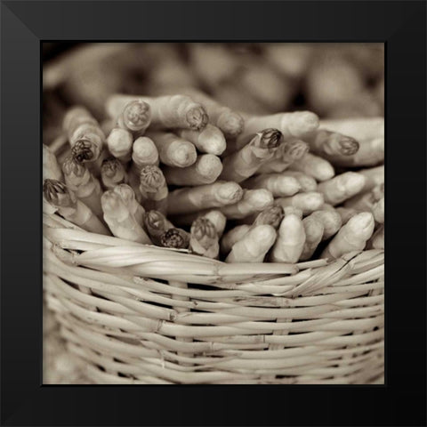 Marketplace - 27 Black Modern Wood Framed Art Print by Blaustein, Alan