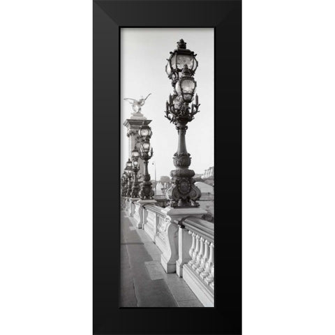 Paris - 10 Black Modern Wood Framed Art Print by Blaustein, Alan