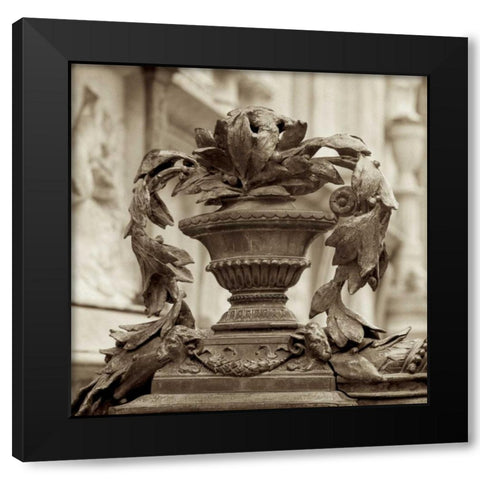 Giardini Italiano - 2 Black Modern Wood Framed Art Print by Blaustein, Alan