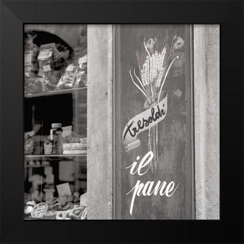 il Pane - 1 Black Modern Wood Framed Art Print by Blaustein, Alan