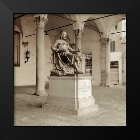 Lucca - 2 Black Modern Wood Framed Art Print by Blaustein, Alan