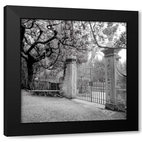 Firenze - 1 Black Modern Wood Framed Art Print by Blaustein, Alan
