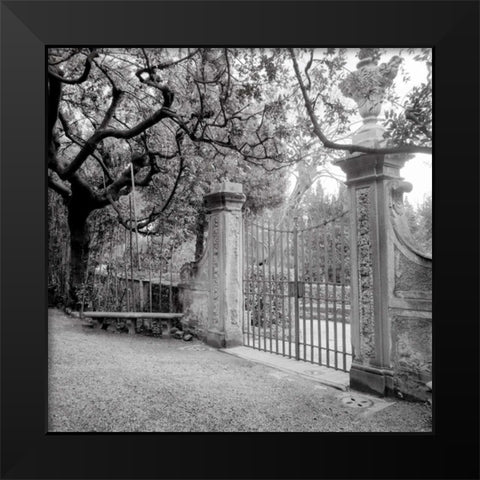 Firenze - 1 Black Modern Wood Framed Art Print by Blaustein, Alan