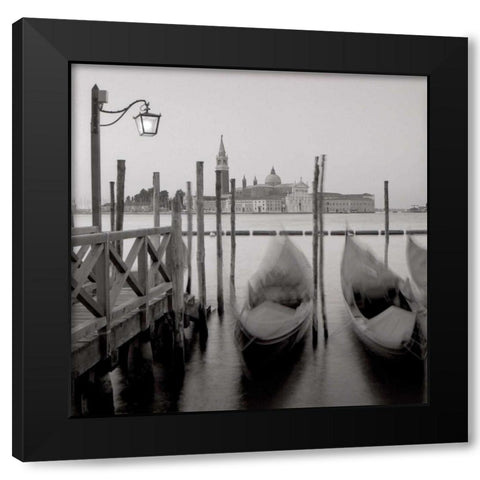Venezia - 2 Black Modern Wood Framed Art Print by Blaustein, Alan