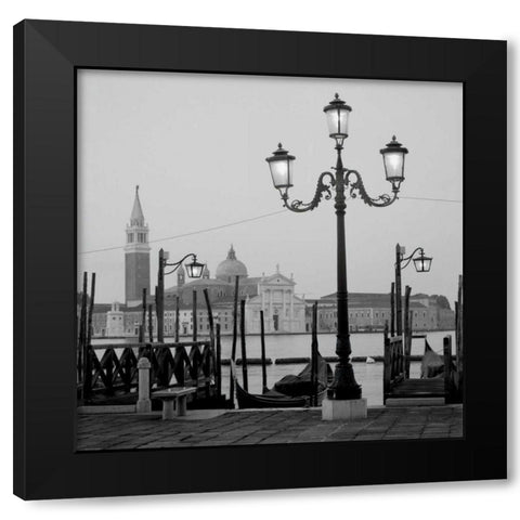 Venezia - 4 Black Modern Wood Framed Art Print by Blaustein, Alan