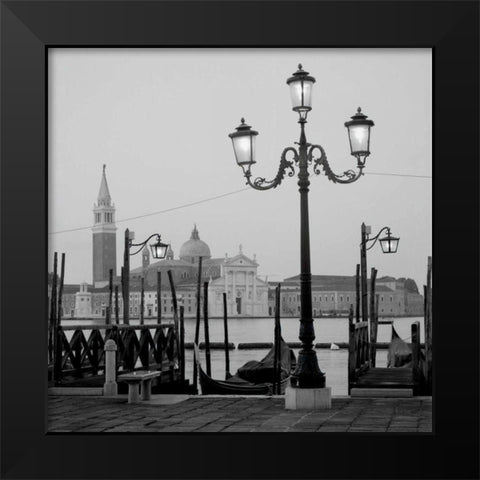 Venezia - 4 Black Modern Wood Framed Art Print by Blaustein, Alan