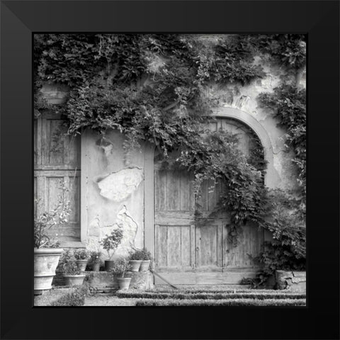 Tuscany - 6 Black Modern Wood Framed Art Print by Blaustein, Alan