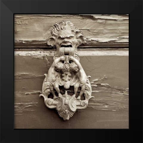 La Porta Soprammobile - 2 Black Modern Wood Framed Art Print by Blaustein, Alan