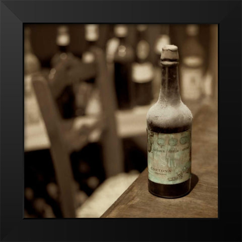 Wine - 2 Black Modern Wood Framed Art Print by Blaustein, Alan