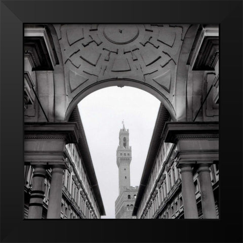 Firenze - 2 Black Modern Wood Framed Art Print by Blaustein, Alan