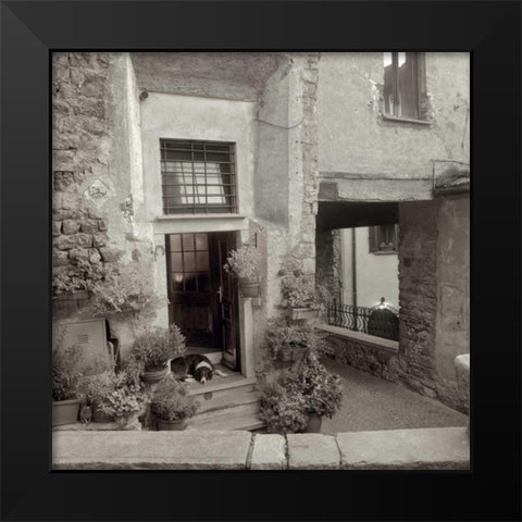 Umbria - 28 Black Modern Wood Framed Art Print by Blaustein, Alan