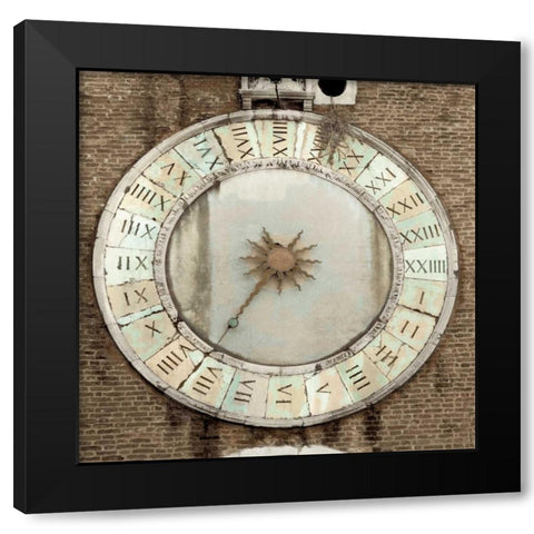 il Grande Orologio - 5 Black Modern Wood Framed Art Print with Double Matting by Blaustein, Alan