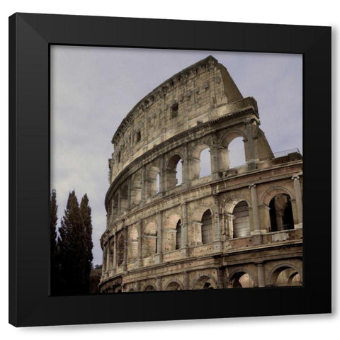 Coliseum Rome - 2 Black Modern Wood Framed Art Print by Blaustein, Alan
