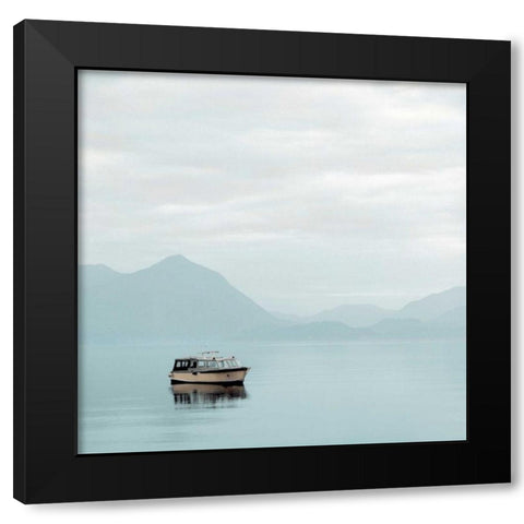 Lago Vista - 28 Black Modern Wood Framed Art Print by Blaustein, Alan