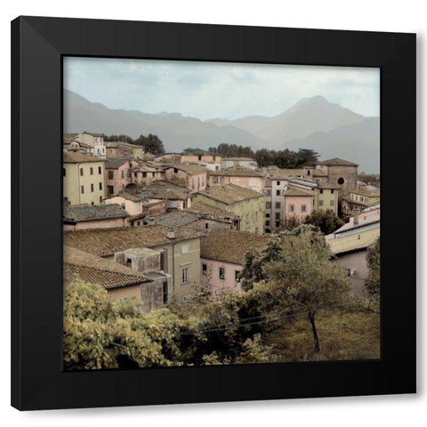 Tuscany - 20 Black Modern Wood Framed Art Print with Double Matting by Blaustein, Alan