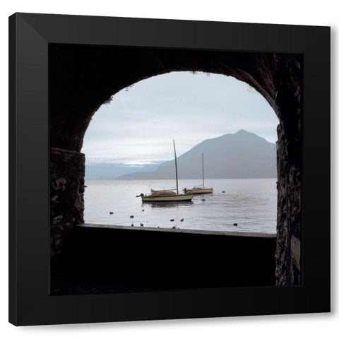 Lago Vista - 33 Black Modern Wood Framed Art Print by Blaustein, Alan