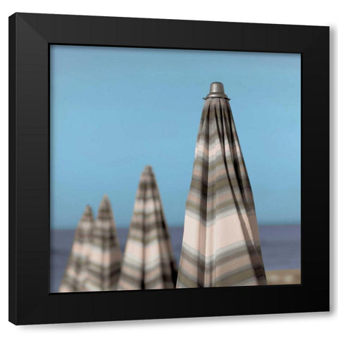 Grossetto Parasol  - 4 Black Modern Wood Framed Art Print with Double Matting by Blaustein, Alan