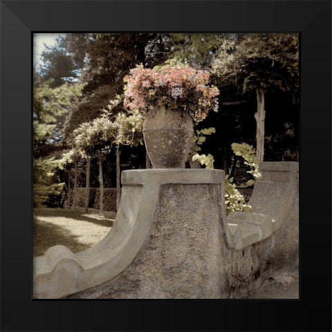 Giardini Italiano - 8 Black Modern Wood Framed Art Print by Blaustein, Alan
