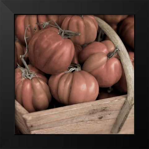 Marketplace - 16 Black Modern Wood Framed Art Print by Blaustein, Alan