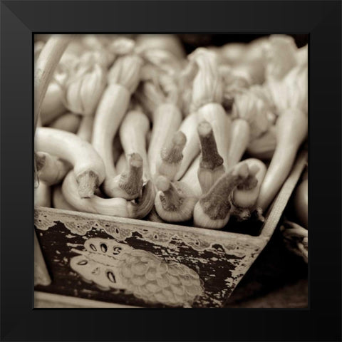 Marketplace - 25 Black Modern Wood Framed Art Print by Blaustein, Alan