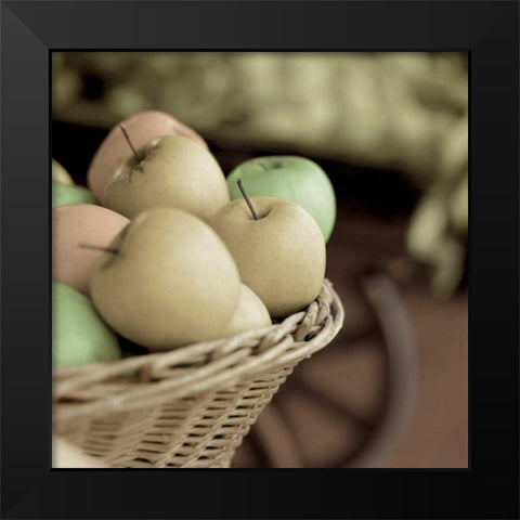 Marketplace - 12 Black Modern Wood Framed Art Print by Blaustein, Alan