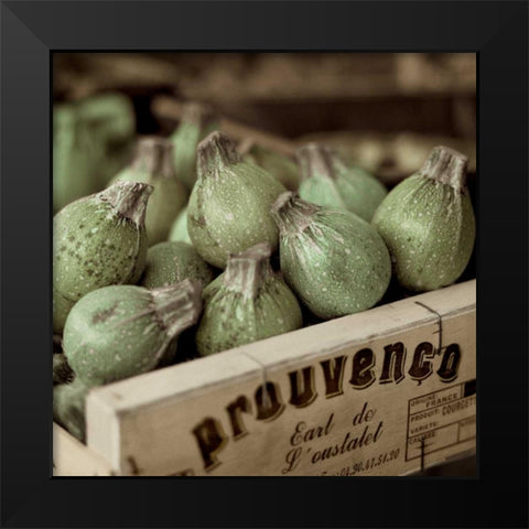 Marketplace - 11 Black Modern Wood Framed Art Print by Blaustein, Alan