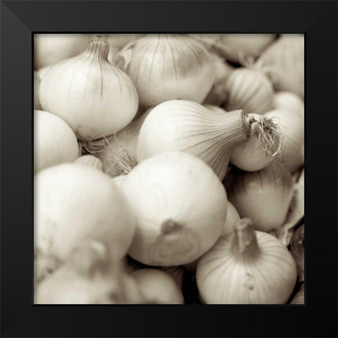 Marketplace - 20 Black Modern Wood Framed Art Print by Blaustein, Alan