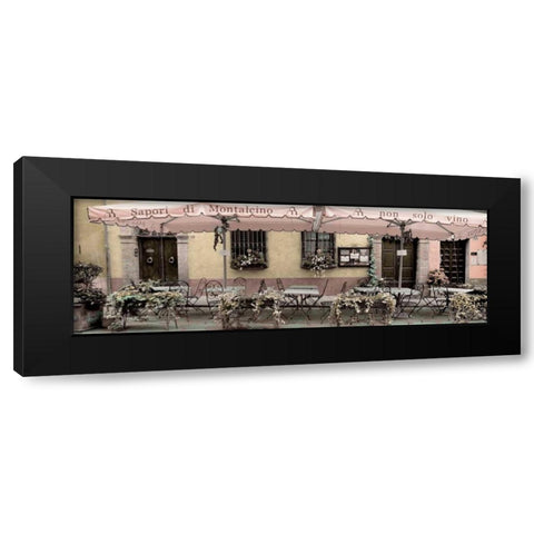 Val dÃ¢â‚¬â„¢Orcia Caffe Pano - 1 Black Modern Wood Framed Art Print by Blaustein, Alan