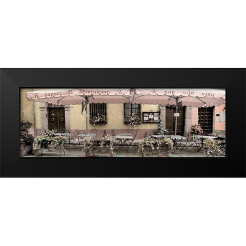 Val dÃ¢â‚¬â„¢Orcia Caffe Pano - 1 Black Modern Wood Framed Art Print by Blaustein, Alan