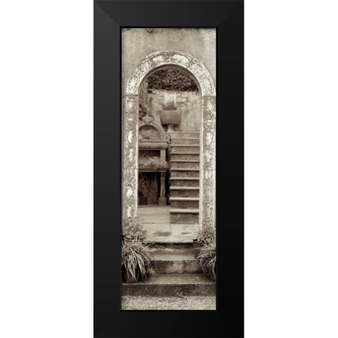 Lombardy - 5 Black Modern Wood Framed Art Print by Blaustein, Alan