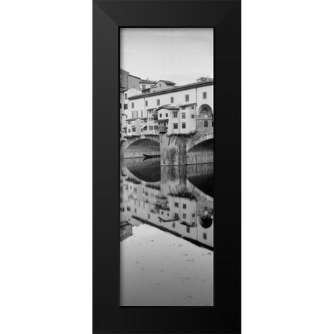 Ponte Vecchio - 1 Black Modern Wood Framed Art Print by Blaustein, Alan