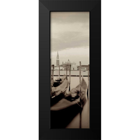 Venezia - 6 Black Modern Wood Framed Art Print by Blaustein, Alan